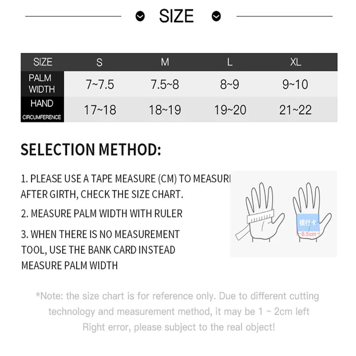 Unisex Sports Touchscreen Winter Thermal Warm Full Finger Gloves For Cycling Bicycle Bike Ski Outdoor Camping Hiking Motorcycle