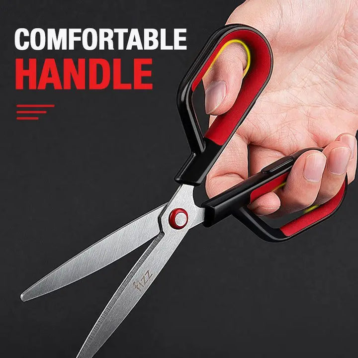 Stainless Steel Large  Household Multi-functional Non-Stick Box Cutter Office Tailor's Hand Scissors