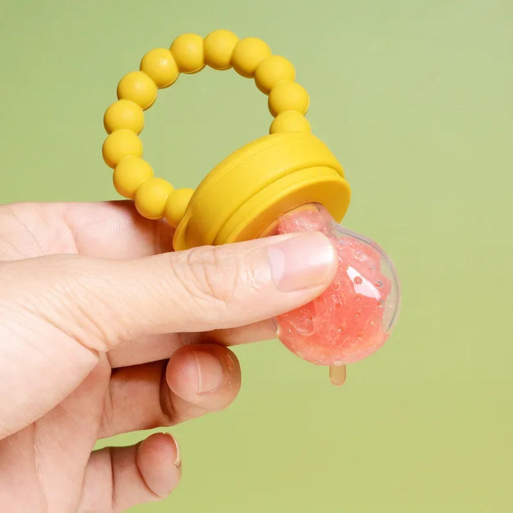 Chupetas de Silicone para alimentação de bebê (Frutas e Vegetais)